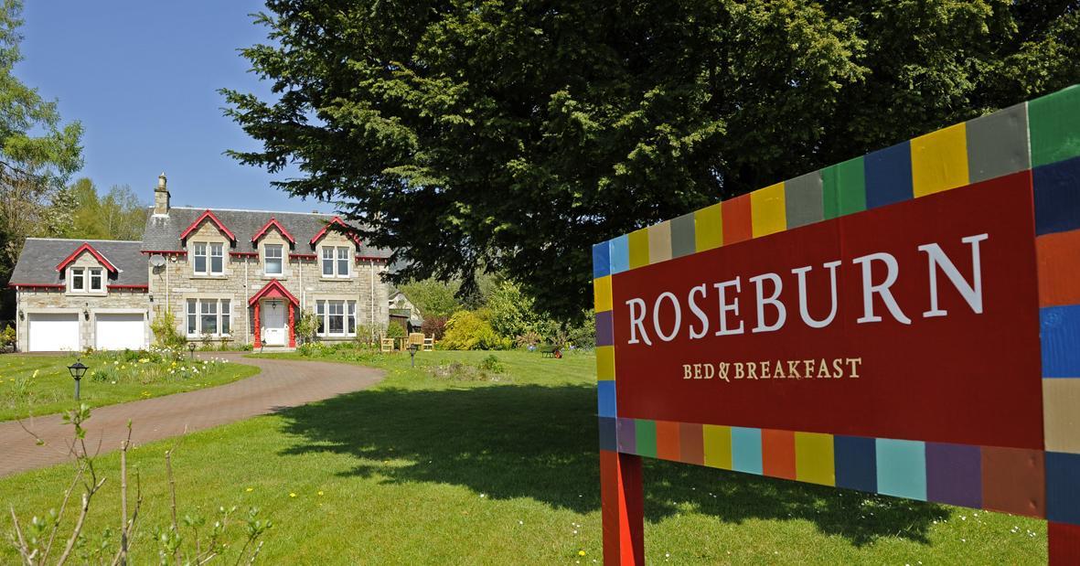 Roseburn B&B Pitlochry Exterior foto
